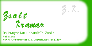 zsolt kramar business card